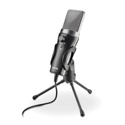 NGS Micrófono PC Usb con soporte tripode