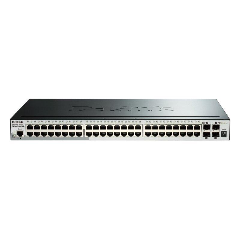 D-Link DGS-1510-52X/E Switch L2 48xGb 4x10Gb SFP+ D-Link DGS-1510-52X/E Switch L2 48xGb 4x10Gb SFP+