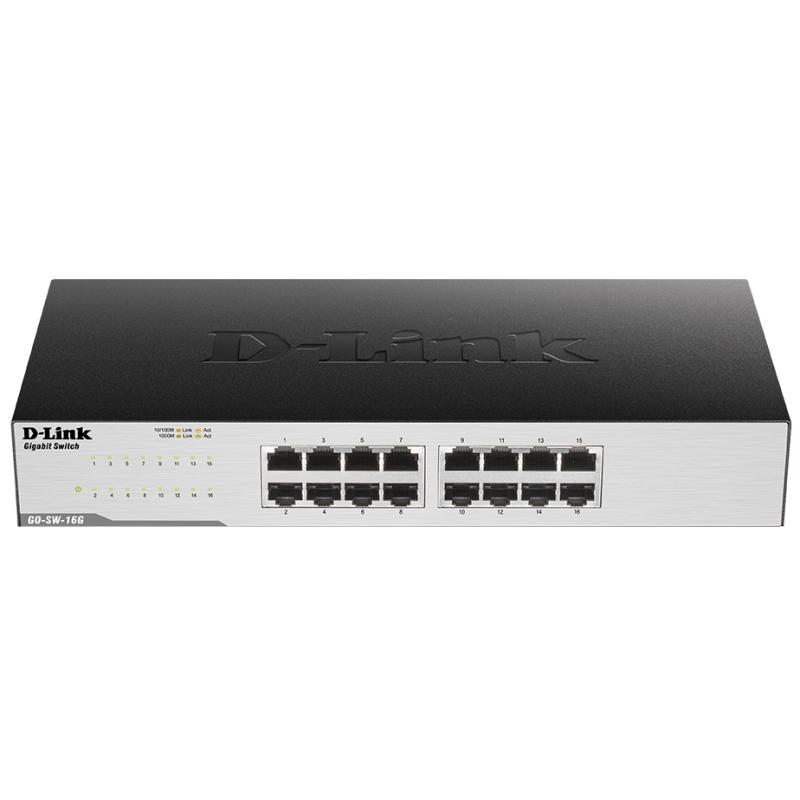 D-Link GO-SW-16G Switch 16xGB Metal D-Link GO-SW-16G Switch 16xGB Metal