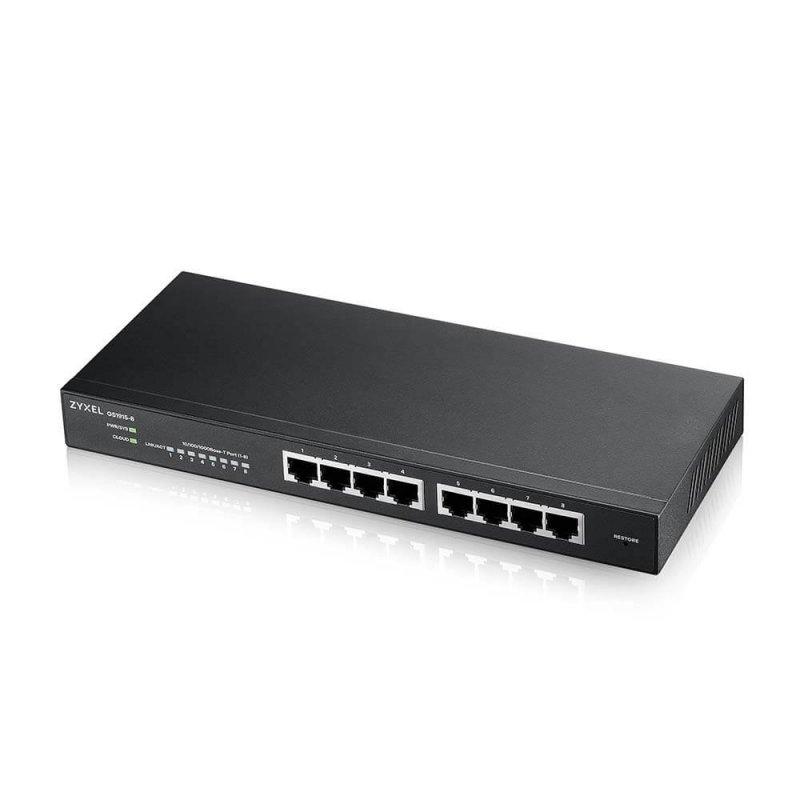 ZyXEL GS1915-8 Smart Switch 8xGbE Nebula Fanless ZyXEL GS1915-8 Smart Switch 8xGbE Nebula Fanless