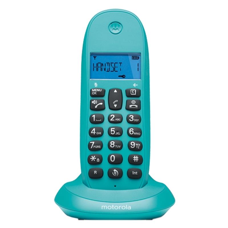 MOTOROLA C1001 LB+ Telefono DECT Turquesa MOTOROLA C1001 LB+ Telefono DECT Turquesa