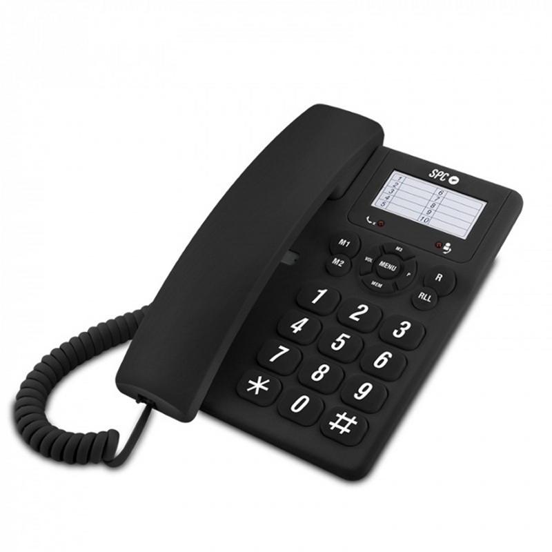 SPC 3602N Telefono ORIGINAL 3M ML Negro SPC 3602N Telefono ORIGINAL 3M ML Negro
