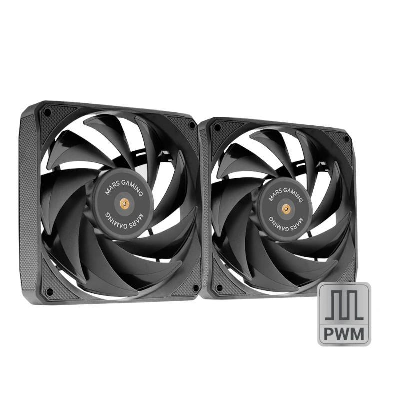 MARS GAMING KIT VENTIS 2EN1 120MM ULTRASILENCIOSO