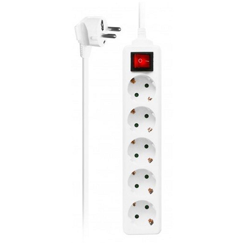 EWENT EW3916 Regleta 5 Tomas / 1 interruptor 1.5m EWENT EW3916 Regleta 5 Tomas / 1 interruptor 1.5m