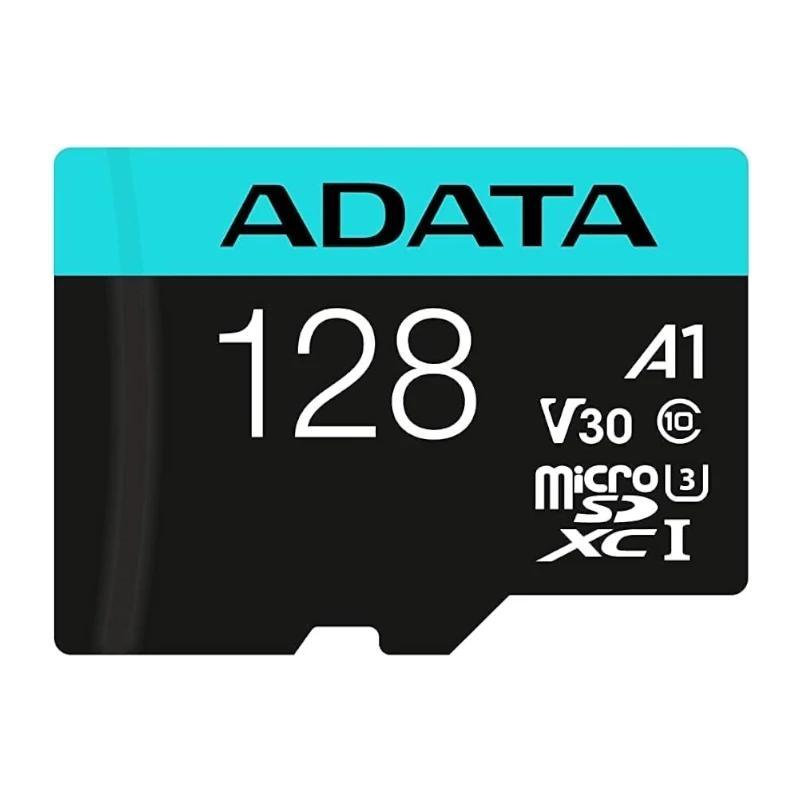 ADATA microSDXC/SDHC UHS-I U3 128GB c/adapt ADATA microSDXC/SDHC UHS-I U3 128GB c/adapt