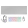 MARS GAMING Combo Gaming MCP-RGB3W 4EN1 BlancO