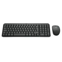 Logitech Teclado+raton MK250 bluet Negro