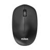 Nilox Ratón Wireless, 1000 DPI, 3 botones, Negro