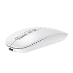 Coolbox Ratón W02-IA Inalámbrico RF+BT Blanco