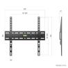 iggual SPTV11-L Soporte TV 21"-75" 45Kg pared Fijo