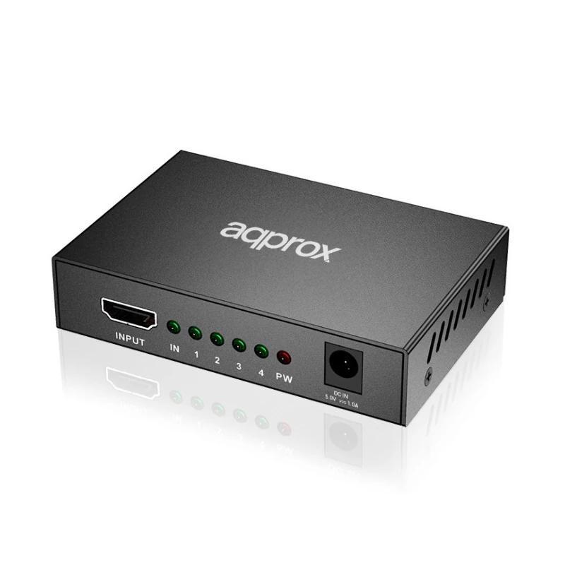 Approx Divisor 4k HDMI 4 puertos Approx Divisor 4k HDMI 4 puertos