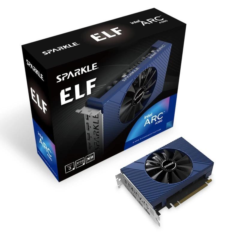SPARKLE VGA INTEL ARC A380 ELF Ed 6G DDR6 Single F SPARKLE VGA INTEL ARC A380 ELF Ed 6G DDR6 Single F