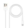 Nanocable Cable de datos/carga LIGHTNING/USB 1 M