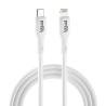 iggual cable USB-C/Lightning 100 cm blanco Q3.0 3A