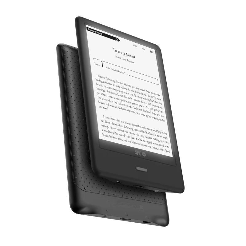 SPC eBook  Dickens Light 2 Pro 6" 8GB USB-C Negro
