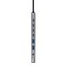 Nanocable Hub 8en1 USB-A+USB-C+HDMI+USB-C PD+Jack