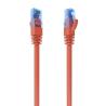 Aisens Cable RJ45 CAT.6 UTP AWG26 CCA Rojo 1.0m