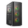 NOX Semitorre HUMMER AERO Hyperflow ARGB Negro