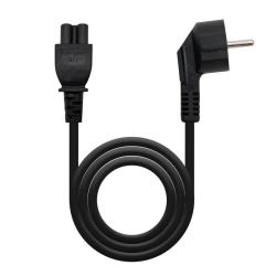 Nanocable Cable Alim. trébol, CEE7 -M-C5-H, 2 m