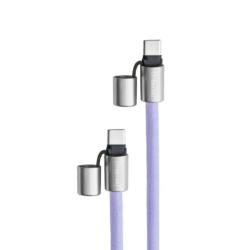 Intenso Lanyard Cable USB-C > C 1,65 m Lila