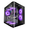 MARS GAMING Semitorre ATX MCCURV negra