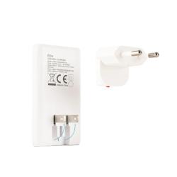 Tooq Cargador pared GAN USB-C/PD + USB-A/QC 65W