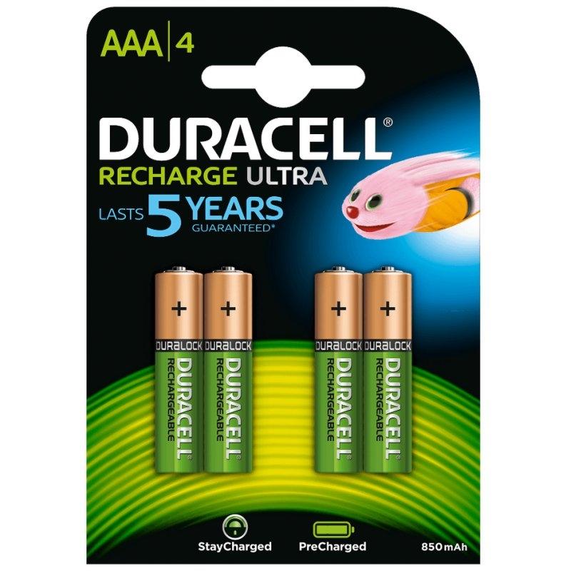 Duracell Pila Recargable HR03 AAA 900mAh Blister*4 Duracell Pila Recargable HR03 AAA 900mAh Blister*4