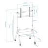 Tooq IDreams Soporte suelo pantallas 37"-86"