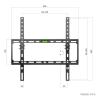 iggual SPTV15-L Soporte TV 21"-75" 45kg pared Tilt