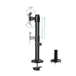 Tooq DB1131TN-B Soporte mesa 17-32" Negro