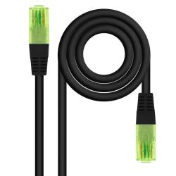Nanocable Cable RJ45 Cat.6 UTP CCA 3 m Negro
