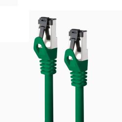 Nanocable Cable red Cat. 8.1 2GHZ SSTP Verde 0,25m