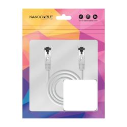 Nanocable Cable red Cat. 8.1 2GHZ SSTP Gris 2m