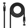 Nanocable Cable red Cat. 8.1 2GHZ SSTP Negro 2m