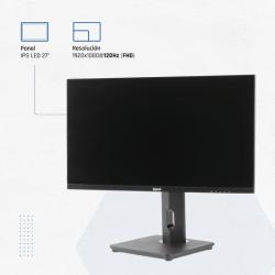 iggual Monitor 27" VGA HDMI 120Hz pivotante AA MM
