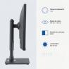 iggual Monitor 27" VGA HDMI 120Hz pivotante AA MM