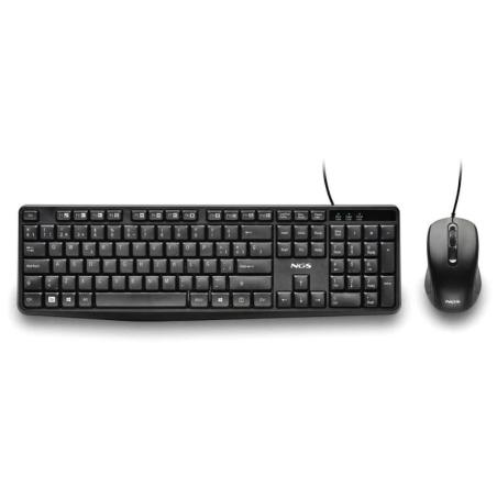 NGS Kit Teclado+Ratón con cable Cocoa