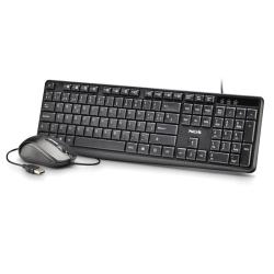 NGS Kit Teclado+Ratón con cable Cocoa