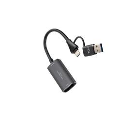 Nanocable Capturadora de video/audio 4K/30HZ