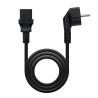 Nanocable Cable alim. CPU, CEE7/M-C13/H, negro, 5m