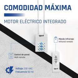 iggual Pantalla eléctrica 1:1 100" 180x180 cm