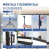iggual Pantalla 112" 200x200 cm 1:1 trípode+bolsa