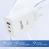 iggual Cargador triple USB-A + 2 x tipo C GaN 65W