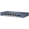 Hikvision DS-3E1510P-EI/M (B) Switch 8xGb PoE 2xGb