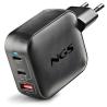 NGS CARGADOR GAN PARED ULTRARAPIDO 100W 3 P