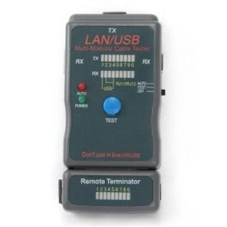 Gembird Comprobador de Cable RJ45-RJ11