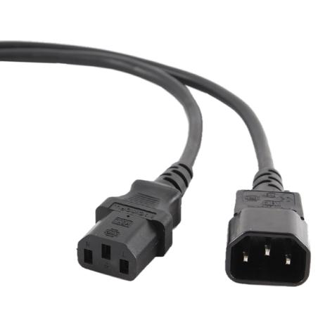 Gembird Cable Alimentación CPU-Monitor 6A 1.8Mts