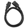 Gembird Cable Alimentación CPU-Monitor 6A 1.8Mts