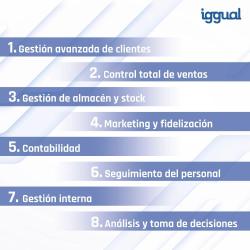 iggual Kiosco interactivo ORCHID 27" + Software