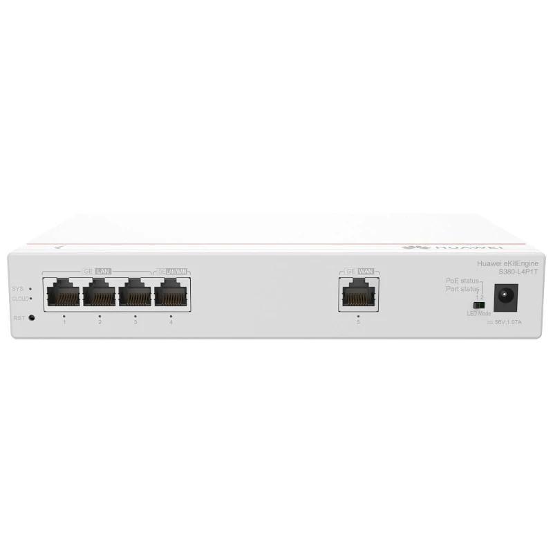 Huawei S380-L4P1T Controladora 1xGE WAN 4xGE LAN Huawei S380-L4P1T Controladora 1xGE WAN 4xGE LAN